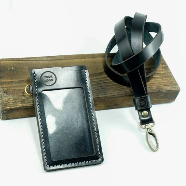 

ID card kulit sapi asli costum nama & perusahaan / name tag