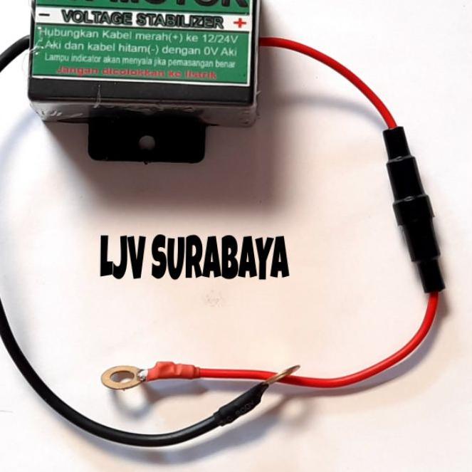 VOLTAGE STABILIZER PENGHEMAT BBM MOTOR MOBIL