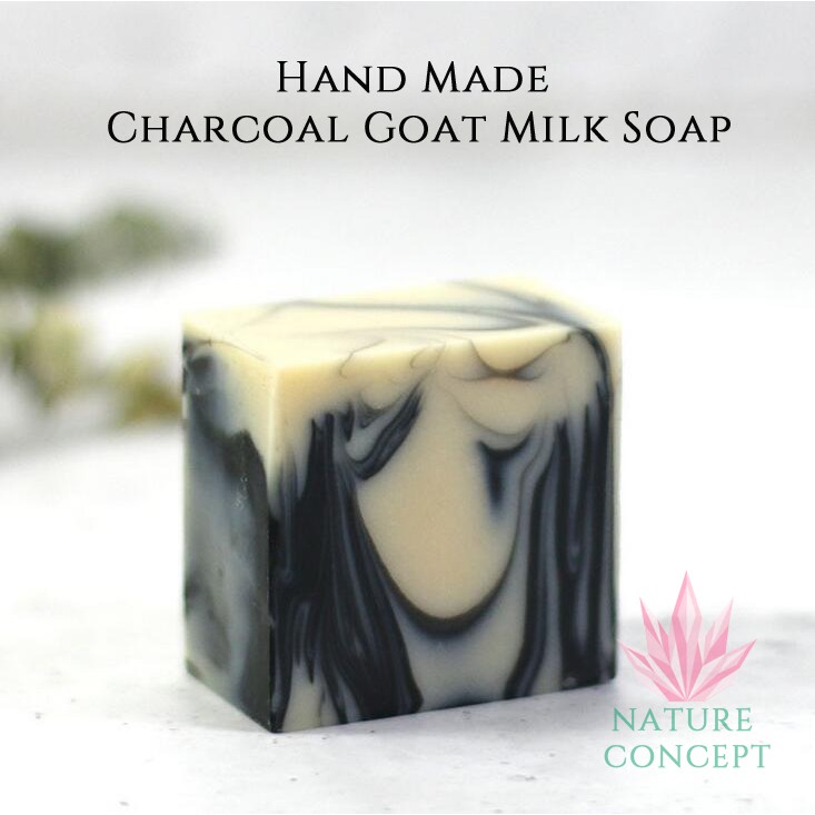 Sabun Cuci Muka Unik Bamboo Charcoal Goat Milk Soap Handmade soap