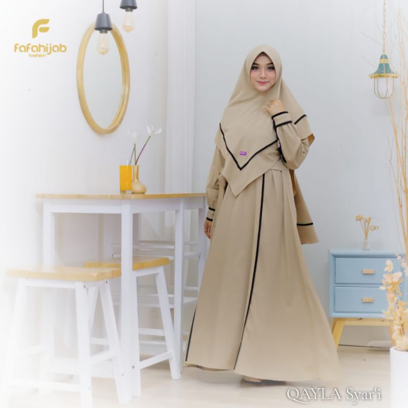 Gamis set Qayla by Fafa Hijab
