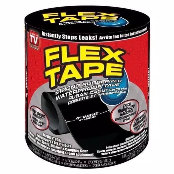 

Limited Flex Tape - Isolasi Waterprooft - Perekat Isolasi Serbaguna Terbatas