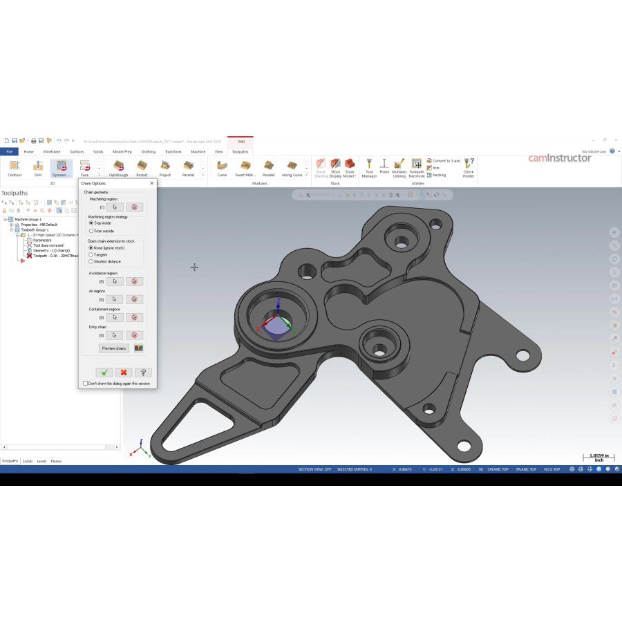 Pelatihan MasterCAM Training Program Design CNC Router CAD CAM