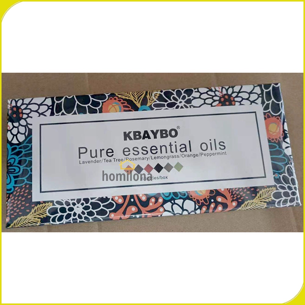 Pure Essential Fragrance Oils Minyak Aromatherapy Diffusers 10ml 6 PCS KBAYBO K E2