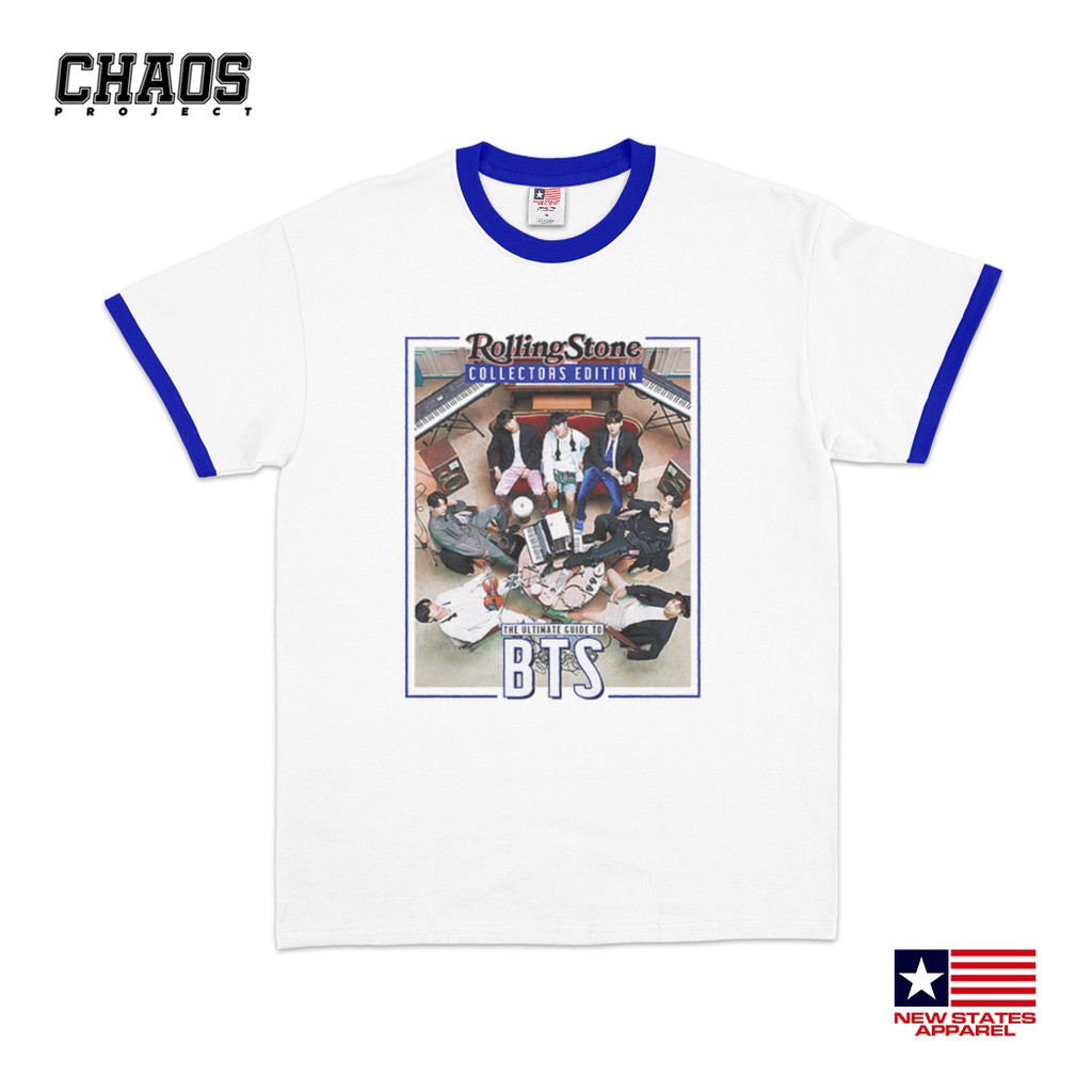 BTS - Rolling Stone Collectors Edition Ringer | Kpop T Shirt