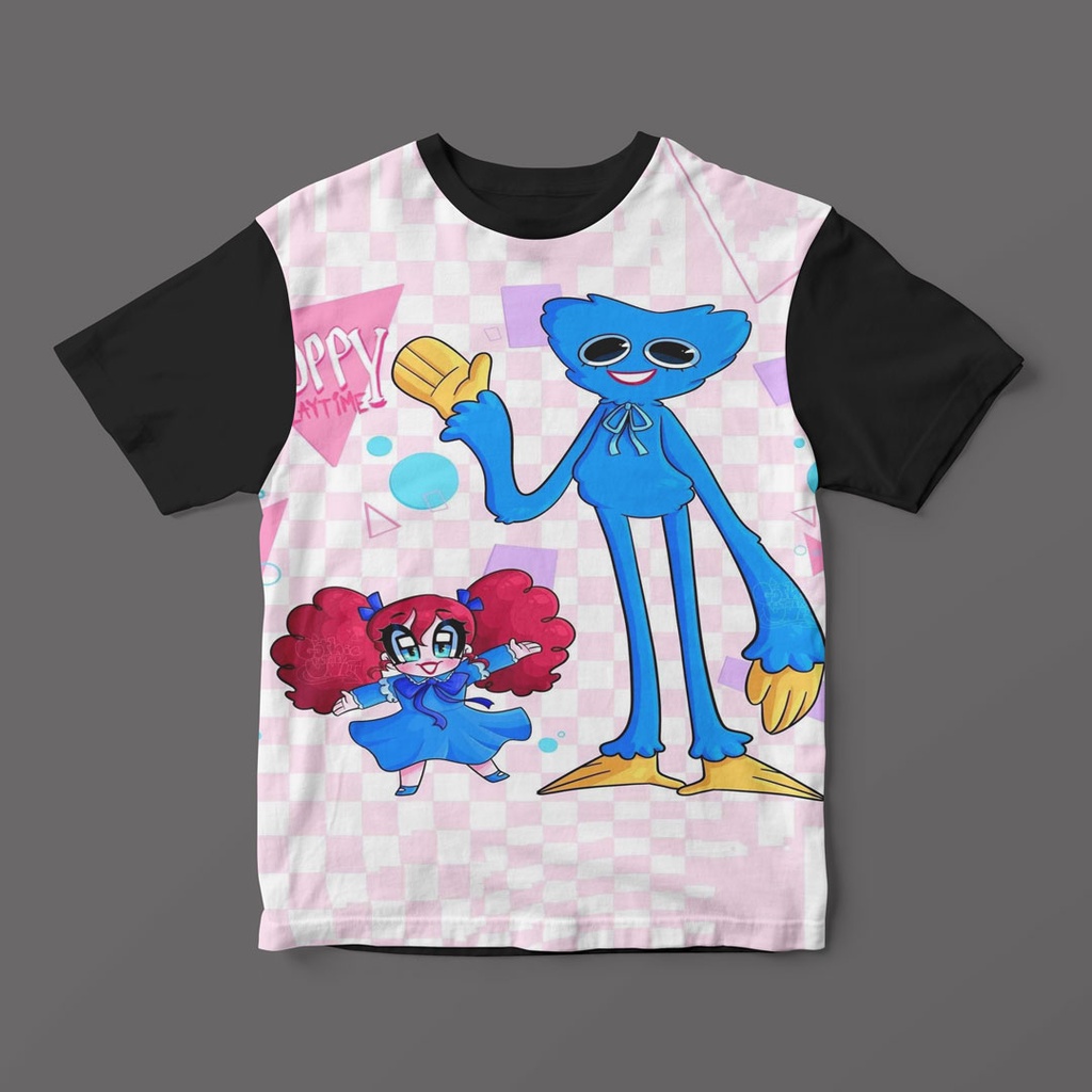 Baju Kaos Anak Huggy Wuggy 23