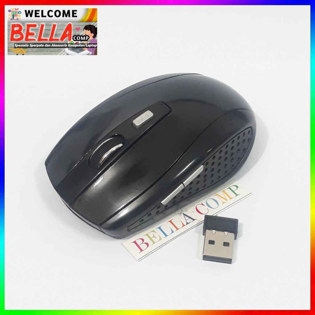 BISA COD l Mouse Gaming Wireless/Gaming Mouse Wireless Optical 2.4Ghz 1600 DPI murah Dan Berkualitas