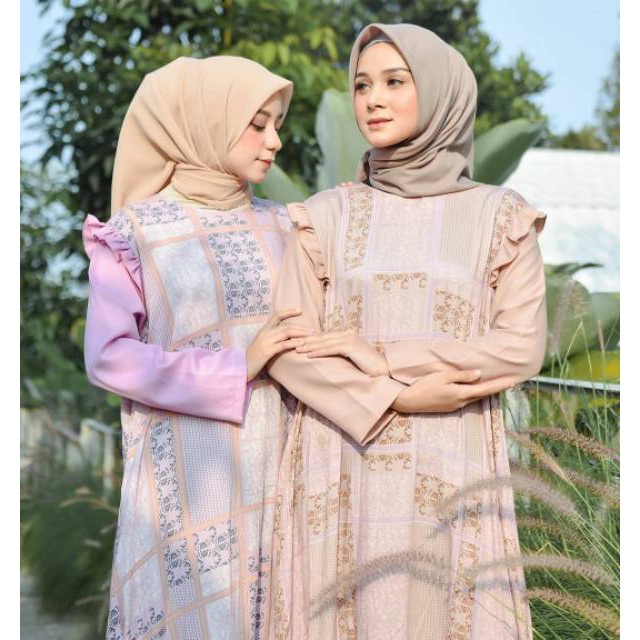 DRESS WANITA - MINERVA DRESS - DRESS  MUSLIM WANITA - PAKAIAN WANITA  - GAMIS WANITA - DRESS HIJAB