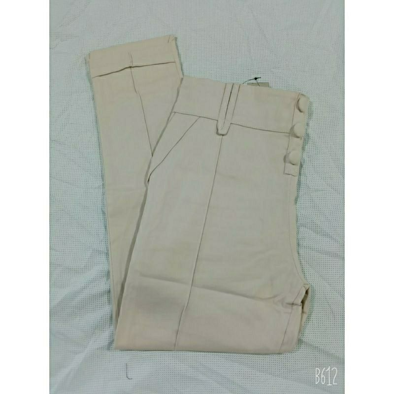 Baggy pants twill streech (melar)-model cewek/wanita terbaru kekinian