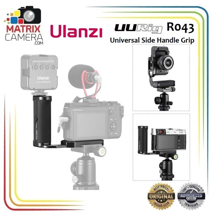 Jual Ulanzi Uurig R Universal Side Handle Grip For Camera Shopee Indonesia