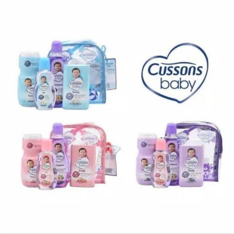 Cussons Gift Bag mini / Cussons Baby Mini Bag, Gift Set Bayi, Kado Bayi, Set Bedak Bayi