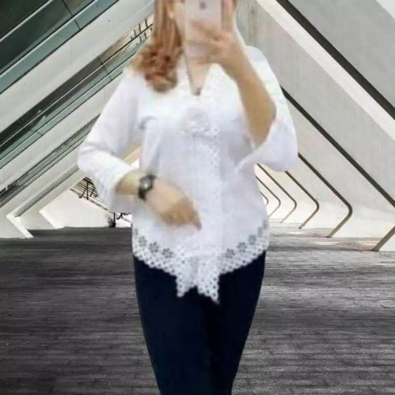 Atasan kebaya encim modern katun  kebaya wisuda,kerja, pesta,modern-5