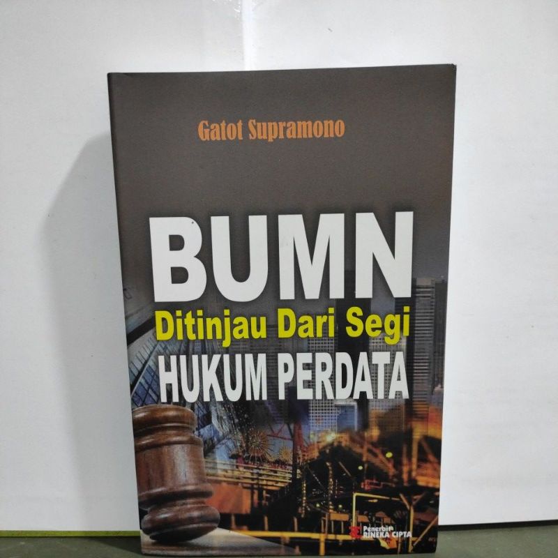 Jual Buku BUMN Di Tinjau Dari Segi Hukum Perdata Oleh Gatot Supramono ...