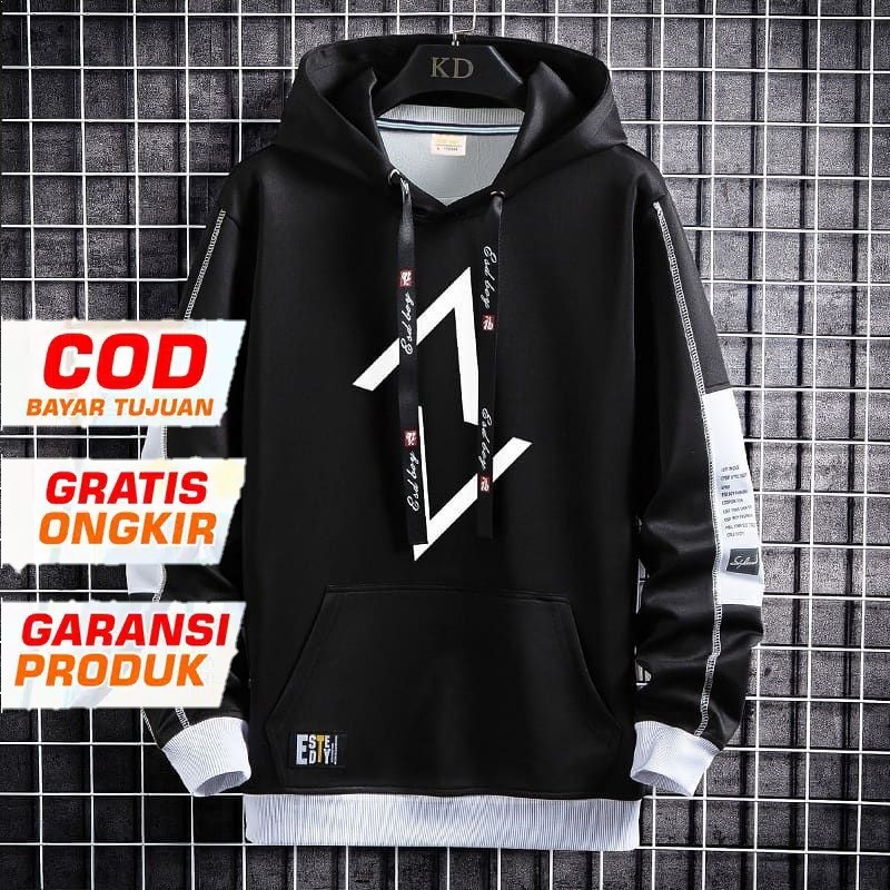 Sweater Hoodie Cowok AV  / Hodie Fleece Jumper A/V Kekinian
