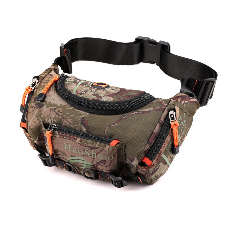 HAOSHUAI 5130 Tas Selempang Pria Waistbag Pria Waterproof WATCHKITE WKOS