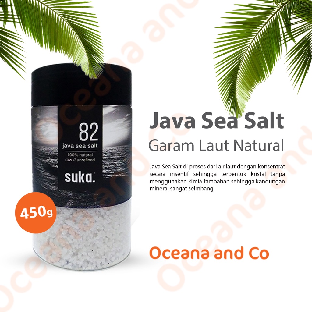 Suka - Java Sea Salt / Garam Laut Natural 450 Gram