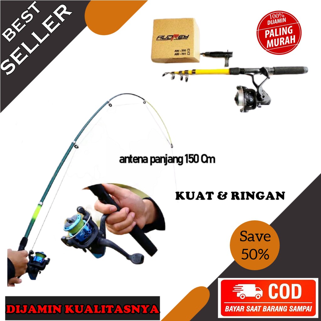 PROMO (CUCI GUDANG) JORAN PANCING 1 SET 5 BEARINGS PANCINGAN 1 SET MURAH JORAN  ALAT PANCING MURAH