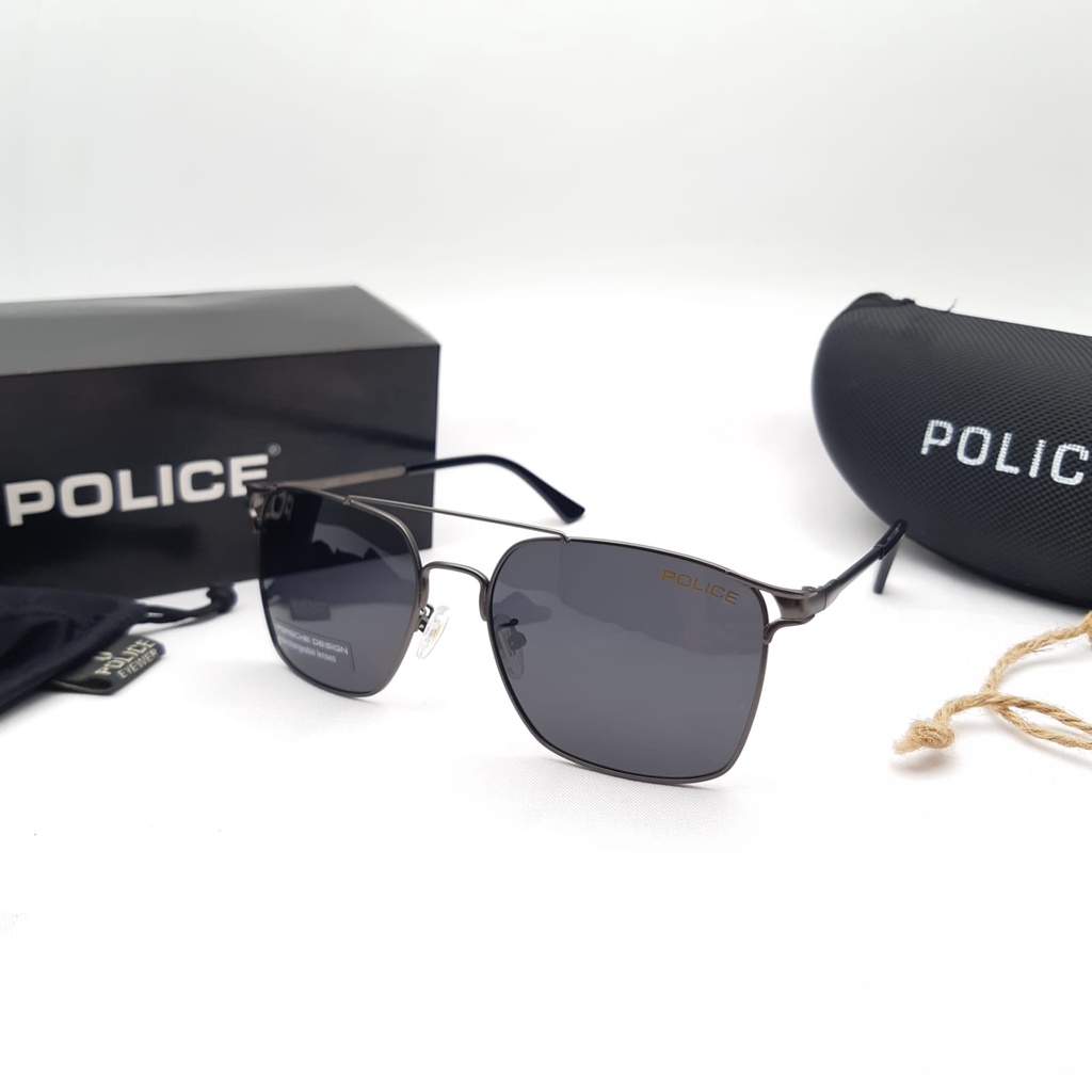 KACAMATA SUNGLASSES PRIA POLICE 8319 HITAM