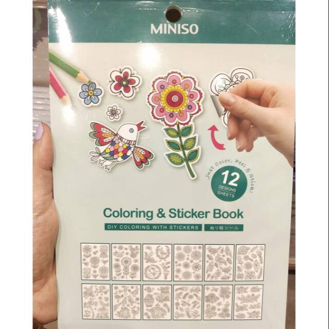 MINISO - COLORING & STICKERS BOOK