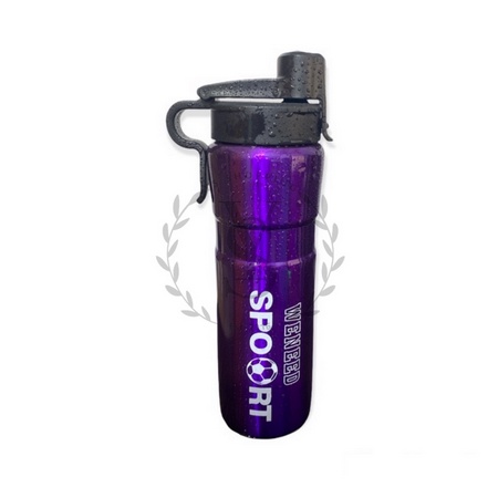 ONLYONE12 Tumblr Sport Gym / Botol Air Minum Camping Anti Tumpah / Botol Minum Aluminium Olahraga Sepeda