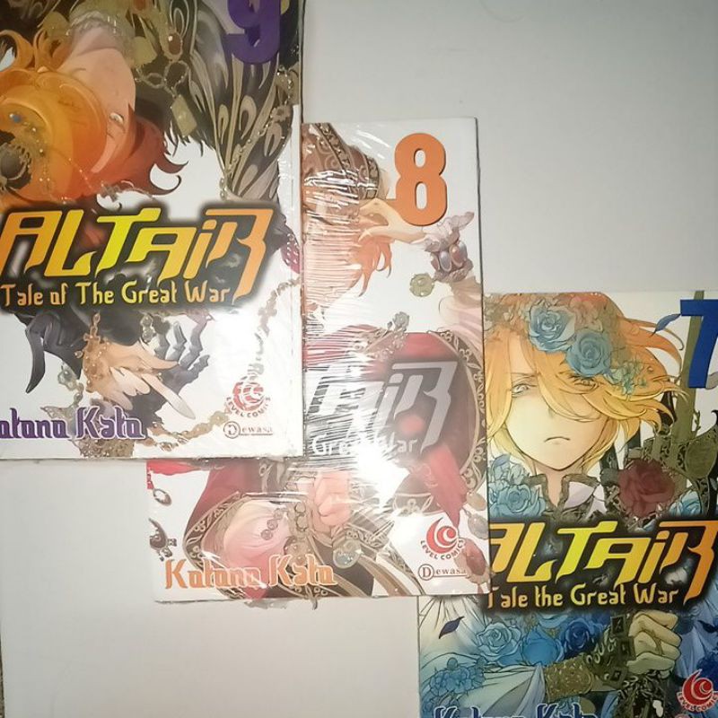 Komik Manga Altair Tale Of The Great War Penerbit Elex Media