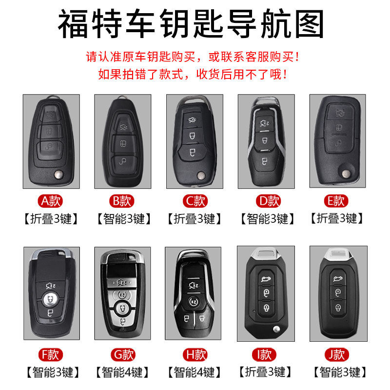 Remote Tanpa Kunci Kunci Mobil Perlindungan Kulit Cover Casing Kunci Case untuk FORD RANGER EVEREST FOCUS FIESTA Ecosport melarikan diri