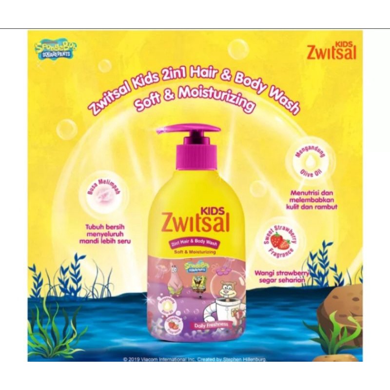 Zwitsal kids hair and body