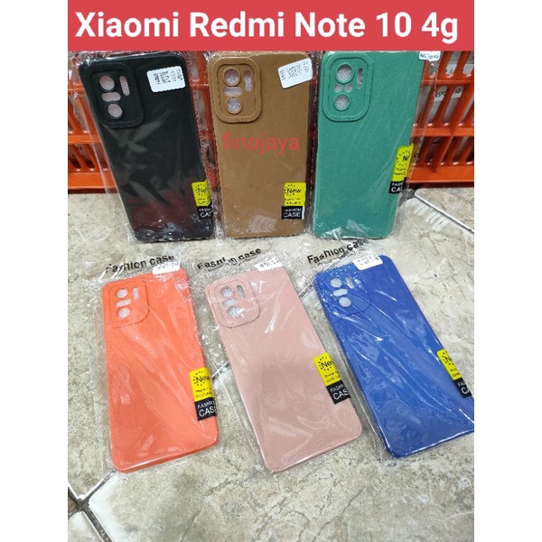 Softcase Xiaomi Redmi Note 10 4G Redmi Note 10S Silikon Casing Selicon Case Macaron Pelindung Pro Camera