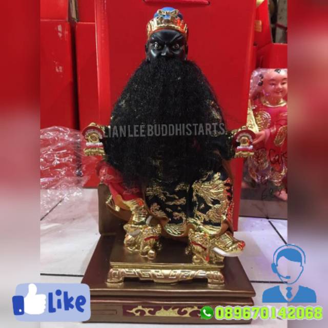 Patung Ti Hu Ong Ya uk 12 inch