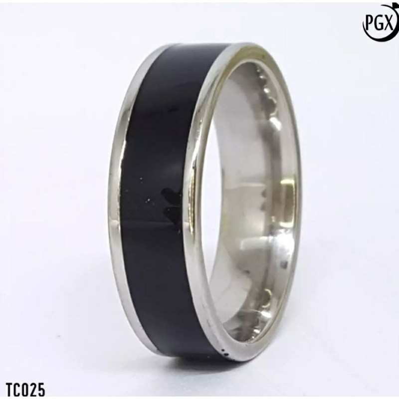 cincin titanium super anti karat dan anti luntur mewah dan elegan