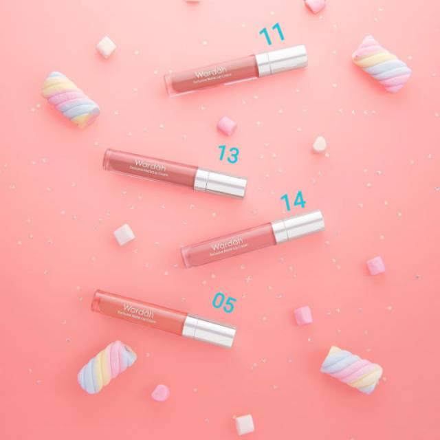 Wardah EXCLUSIVE MATTE LIP CREAM Oh So Nude - 11