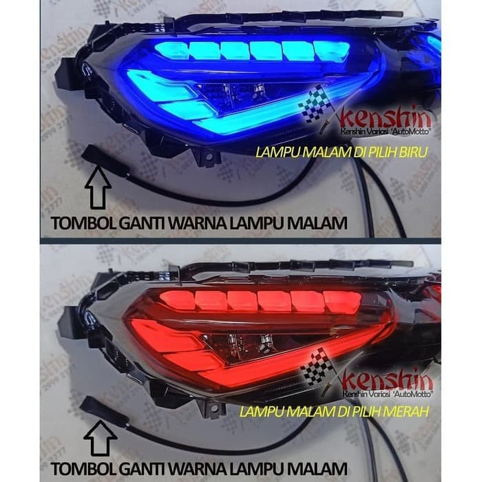 Stoplamp Sen Running nmax Lampu Stop 3 IN 1 SEIN JPA NEW NMAX 2020