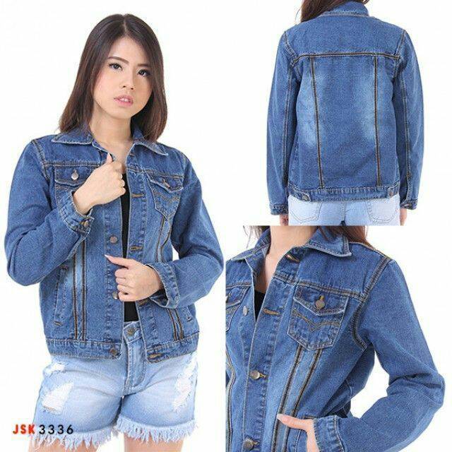 Jaket Jeans Wanita Denim Jeans JSK Jeans Import Modis Trendy Jeans