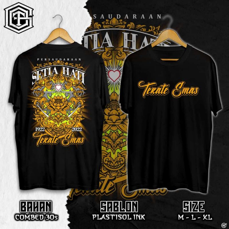 KAOS PSHT TERATE EMAS KAOS TERATE SATU ABAD KAOS PSHT TERLARIS KAOS DISTRO PSHT MURAH DAN KEREN