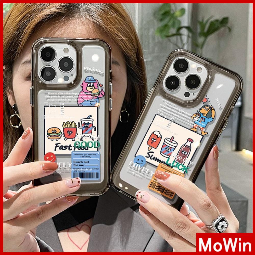 iPhone Case HD Acrylic High Quality Hard Case Clear Case Metal Button Protection Camera Shockproof Cartoon Cute Compatible For iPhone 14 Pro Max 14 Plus 13 Pro Max 12 11 XR 7Plus