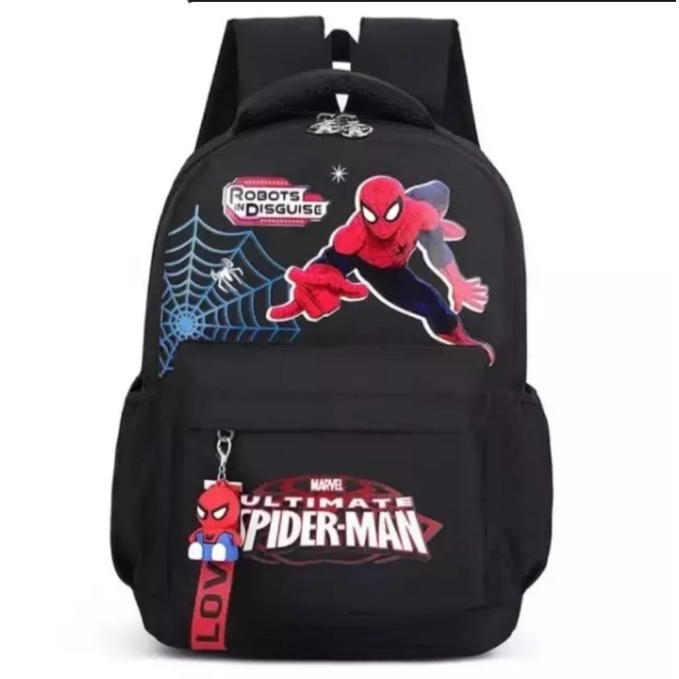 ST99_Tas Ransel Anak Sekolah Terbaru - Ransel Anak SEkolah TK - SD - SMP - Ransel Karakter Spiderman