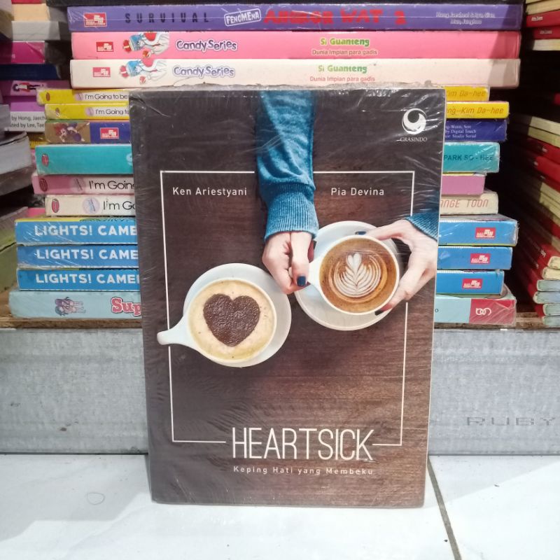 obral buku murah Novel best seller // remaja // wattpad // fantasi // sastra // fiksi // non fiksi part 31-Heartsick