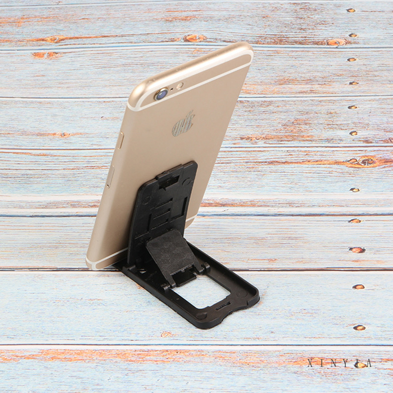 Stand Holder/dudukan Ponsel/tablet Universal Model Lipat Gaya Simple Portabel Untuk Iphone/android