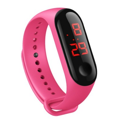 ✅COD Watch142 Jam Tangan LED Sport Digital-Var 1 Pink