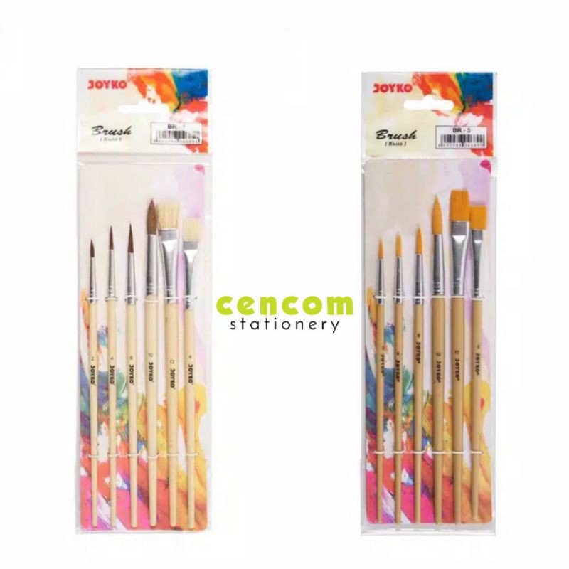 

Brush / Kuas Cat Air / Lukis / Acrylic Joyko BR-1 BR-5 BR-8