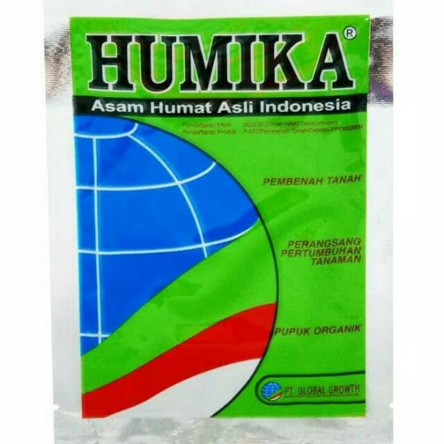 HUMIKA 50gr Asam Humat Asam Fulvat Pupuk Organik