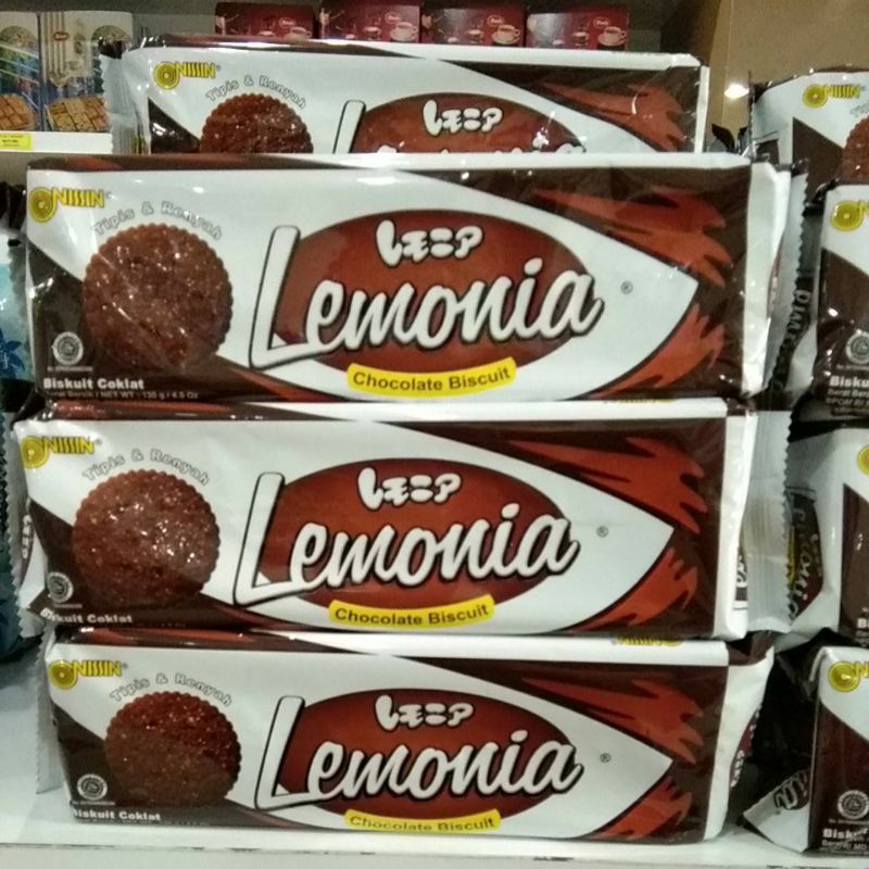 

Nissin Lemonia Chocolate Biscuit 130gr AYES TOSERBA