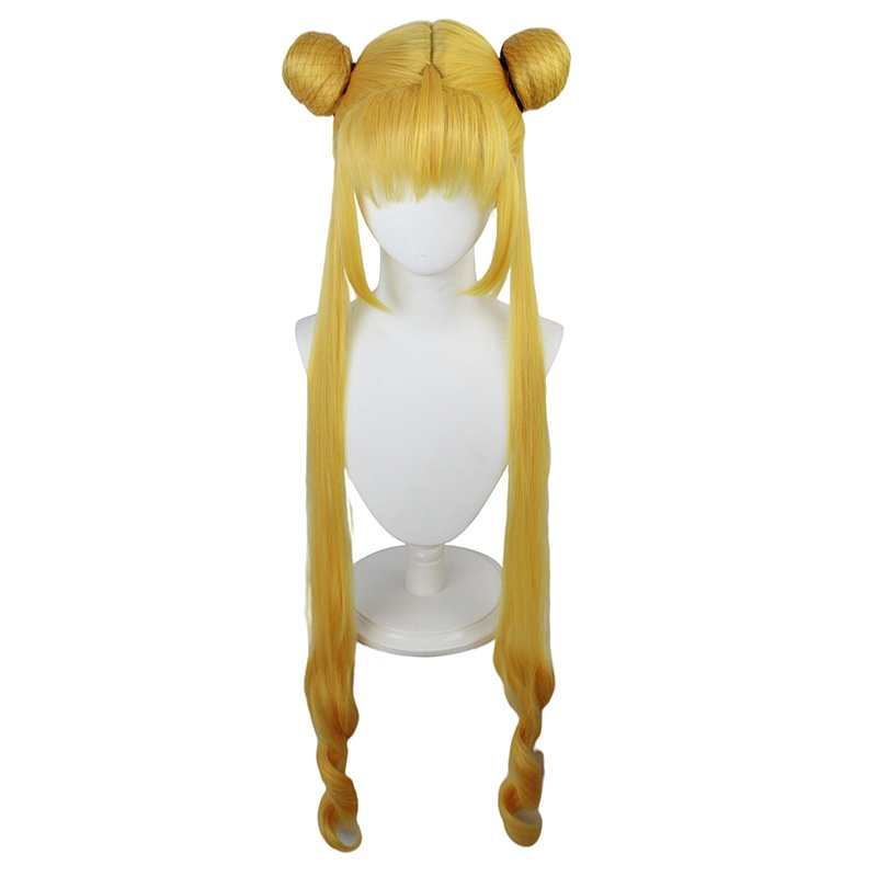 LOL-24 wig sailor moon usagi tsukino rambut palsu cosplay karakter anime