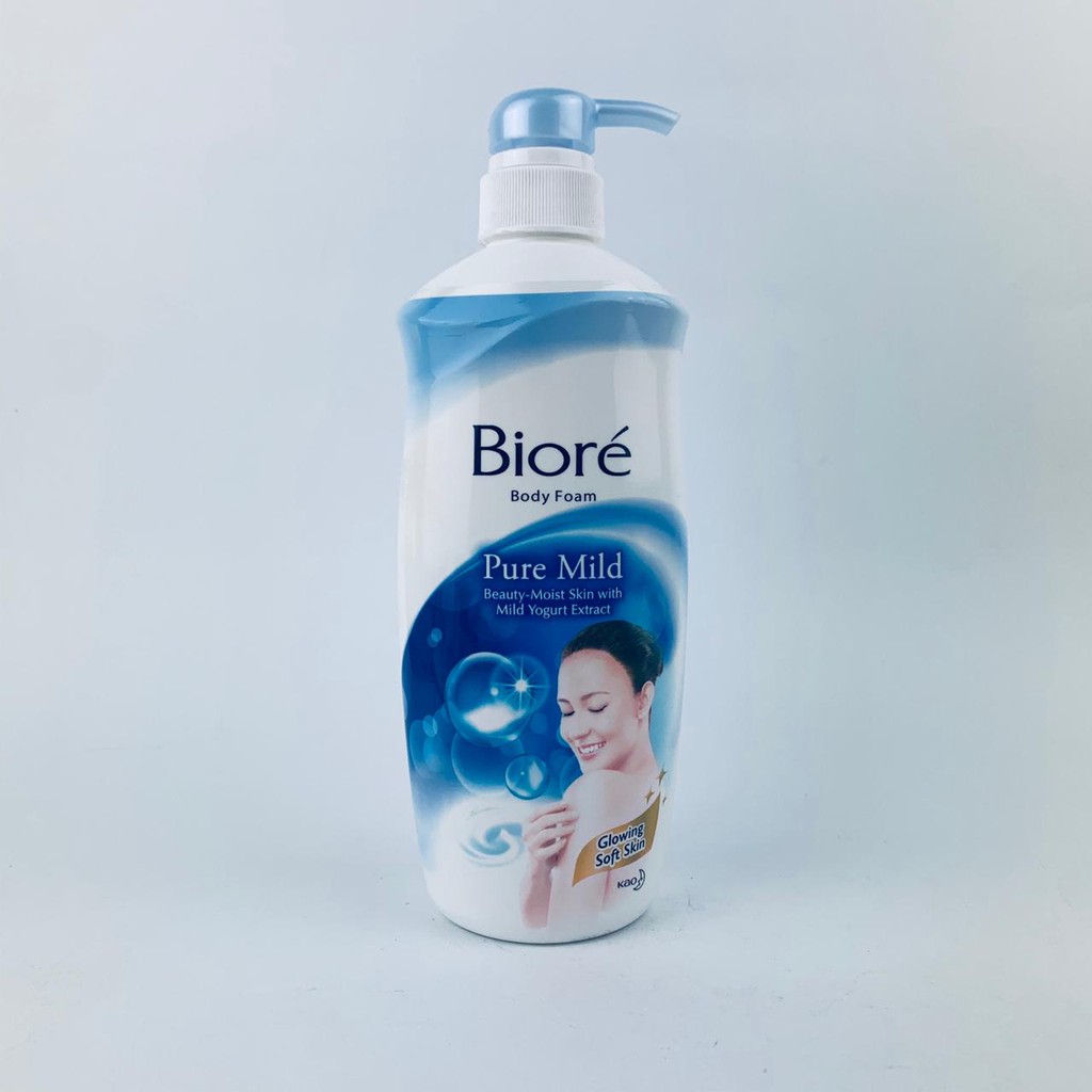 Biore / Body foam / Pure mild / 550ml / 450ml