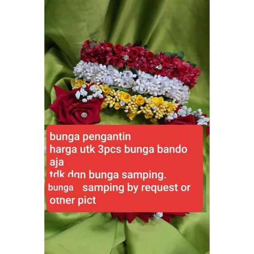 BUNGA SANGGUL NIAS BUNGA SANGGUL PENGANTIN NIAS BUNGA NI'OWALU NIAS HIASAN KEPALA PENGANTIN NIAS BUN