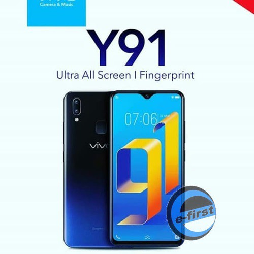 Handphone HP Smartphone VIVO Y91 RAM 2/16 2 16 GB Garansi Resmi BUKAN y71 y81 y83 V11 oppo a7 a3s