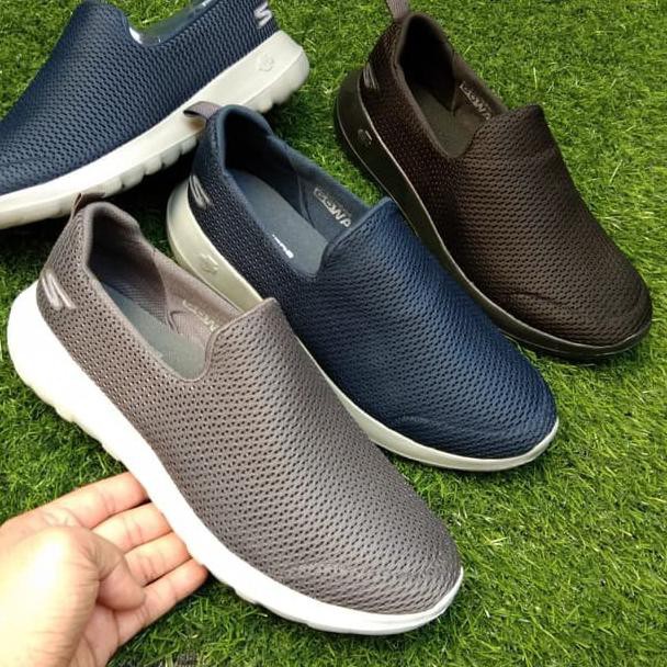 BPZ Skechers / Skechers Original / Skechers Pria / Sepatu Pria Slip On / Gowalk Max / sketcher / ske