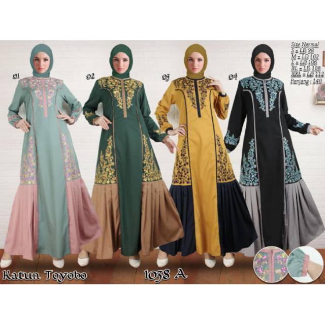 Gamis Bordir Original Raradissa