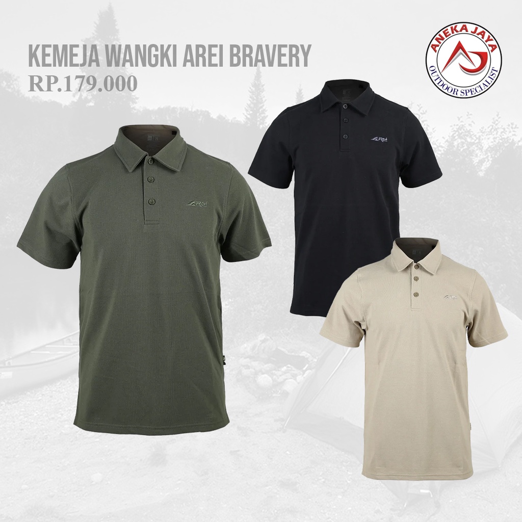 KAOS KEMEJA AREI WANGKY BRAVERY REI