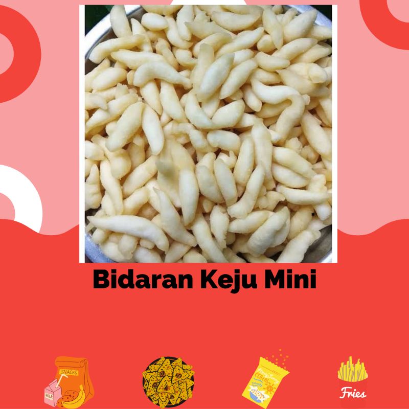 

Bidaran Keju Mini - Widaran Keju - Snack Jajan Kiloan Murah - Snack Curah