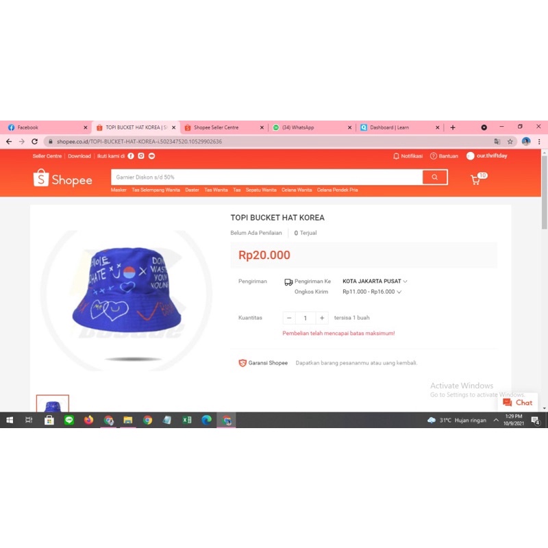 topi kuping